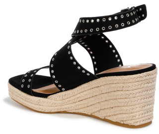 Thumbnail 4: REBECCA MINKOFF Womens Gemma Wedge Espadrille Sandals 