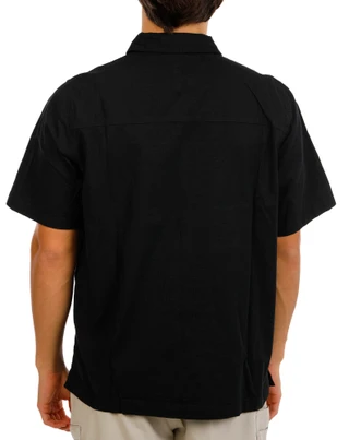 Thumbnail 3: Smith's Workwear Men's Short Sleeve Ripstop Button Down Shirt 