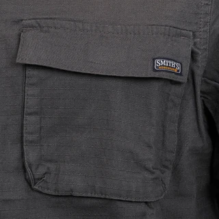 Thumbnail 3: Smith's Workwear Men's Short Sleeve Ripstop Button Down Shirt 