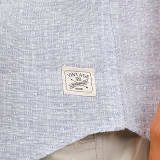Thumbnail 2: Weatherproof Vintage Men's Short Sleeve Linen Button Down Shirt 
