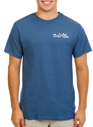 Thumbnail 2: Salt Life Men's Short Sleeve Sailfish Graphic Tee 