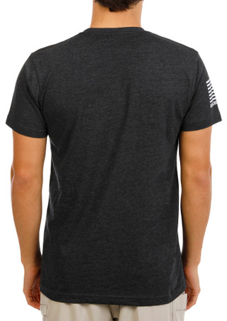 Thumbnail 3: NINE LINE Men's Short Sleeve America The Beautiful Tee 