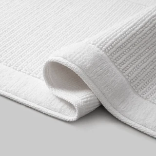 Thumbnail 12: Madison Park Sanctuary Cotton Woven Bath Rug 