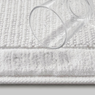Thumbnail 13: Madison Park Sanctuary Cotton Woven Bath Rug 