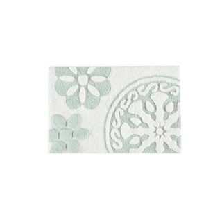 Thumbnail 6: Madison Park Casablanca Medallion Cotton Tufted Bath Rug 
