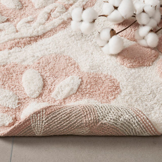 Thumbnail 8: Madison Park Casablanca Medallion Cotton Tufted Bath Rug 