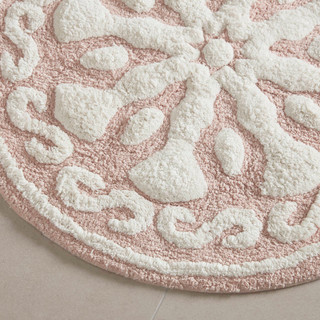 Thumbnail 10: Madison Park Casablanca Medallion Cotton Tufted Bath Rug 