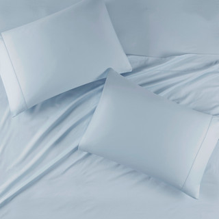 Thumbnail 2: Madison Park 500 Thread Count Egyptian Cotton Sheet Set 