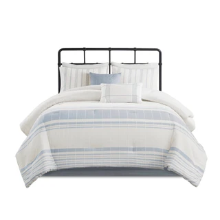 Thumbnail 5: Harbor House Morgan 6 Pc. Cotton Jacquard Comforter Set  
