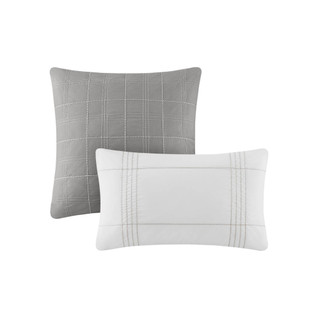 Thumbnail 9: Harbor House Morgan 6 Pc. Cotton Jacquard Comforter Set  