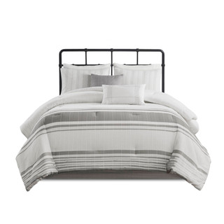 Thumbnail 17: Harbor House Morgan 6 Pc. Cotton Jacquard Comforter Set  