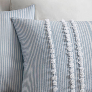 Thumbnail 5: Harbor House Anslee  Cotton Yarn Dyed Comforter Set  