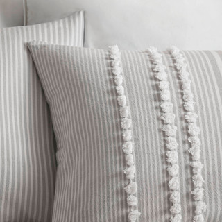 Thumbnail 5: Harbor House Anslee  Cotton Yarn Dyed Comforter Set  