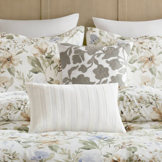Thumbnail 4: Harbor House Herbal 6 Pc. Cotton Sateen Print Comforter Set 
