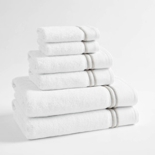 Thumbnail 4: Madison Park Roan Border 6 Pc. Towel Set 
