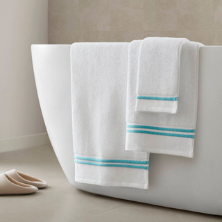 Thumbnail 4: Madison Park Roan Border 6 Pc. Towel Set 