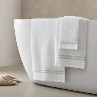 Thumbnail 4: Madison Park Roan Border 6 Pc. Towel Set 