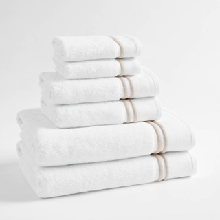 Thumbnail 4: Madison Park Roan Border 6 Pc. Towel Set 