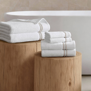 Thumbnail 1: Madison Park Roan Border 6 Pc. Towel Set 