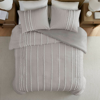 Thumbnail 10: Harbor House Anslee Cotton Yarn Dyed Duvet Cover Set 