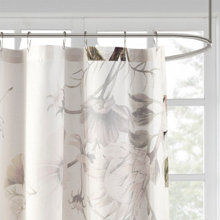 Thumbnail 3: Madison Park Cassandra Printed Cotton Shower Curtain 