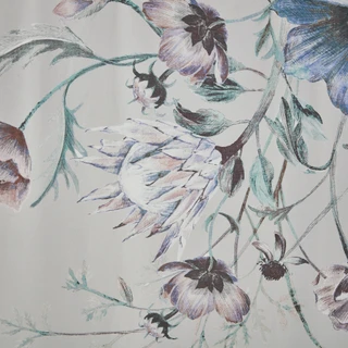 Thumbnail 5: Madison Park Cassandra Printed Cotton Shower Curtain 
