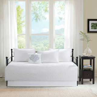Thumbnail 3: Madison Park Madison Park Quebec 6 Piece Reversible Daybed Cover Set  