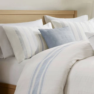 Thumbnail 4: Harbor House Morgan 5 Pc.  Cotton Jacquard Duvet Set  