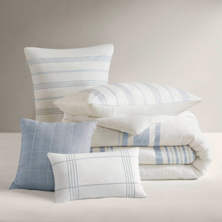 Thumbnail 5: Harbor House Morgan 5 Pc.  Cotton Jacquard Duvet Set  