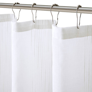 Thumbnail 6: Madison Park Madison Park Anna Sheer Shower Curtain 