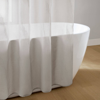 Thumbnail 3: Madison Park Madison Park Anna Sheer Shower Curtain 
