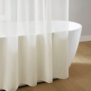 Thumbnail 11: Madison Park Madison Park Anna Sheer Shower Curtain 