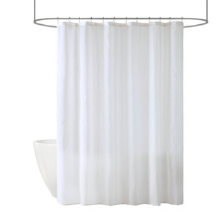 Thumbnail 15: Madison Park Madison Park Anna Sheer Shower Curtain 