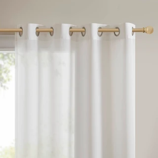 Thumbnail 2: Madison Park Cecily Burnout Printed Curtain Panel 