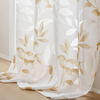 Thumbnail 2: Madison Park Cecily Burnout Printed Curtain Panel 