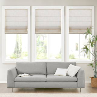 Thumbnail 17: Madison Park Kyler Light Filtering Cordless Roman Shade 