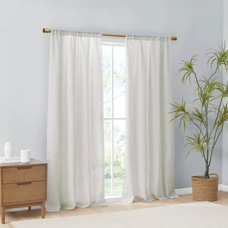 Thumbnail 1: Madison Park Kyler Light Filtering Curtain Panel Pair  