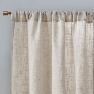 Thumbnail 2: Madison Park Kyler Light Filtering Curtain Panel Pair  