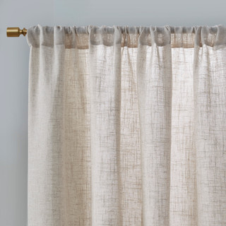 Thumbnail 4: Madison Park Kyler Light Filtering Curtain Panel Pair  
