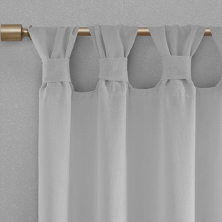 Thumbnail 5: Madison Park Rosette Floral Cuff Tab Top Curtain Panel 