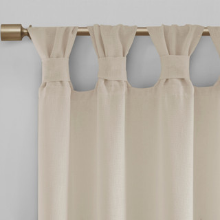Thumbnail 5: Madison Park Rosette Floral Cuff Tab Top Curtain Panel 