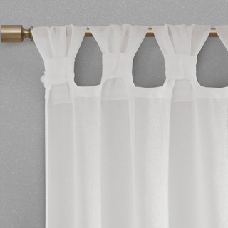 Thumbnail 13: Madison Park Rosette Floral Cuff Tab Top Curtain Panel 