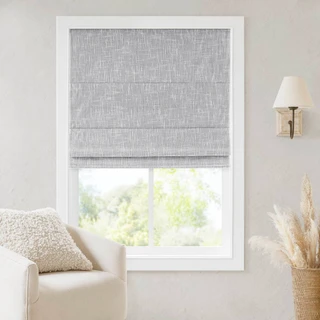 Thumbnail 6: Madison Park Quincy Blackout Cordless Roman Shade  