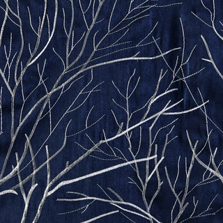 Thumbnail 5: Madison Park Andora Faux Silk Embroidered Window Valance 