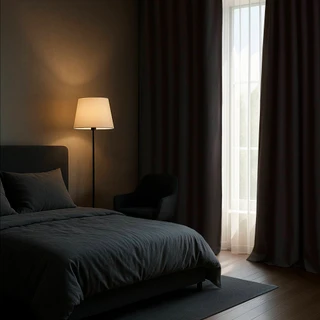 Thumbnail 8: Madison Park Karien 2 Pc. Total Blackout Curtain Panel Set 