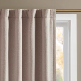 Thumbnail 14: Madison Park Karien 2 Pc. Total Blackout Curtain Panel Set 