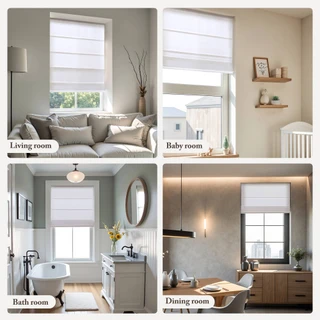 Thumbnail 36: Madison Park Madison Park Galen Matte Cordless Roman Blind 