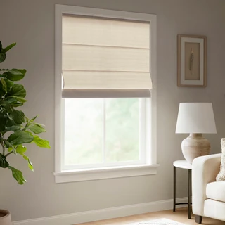 Thumbnail 7: Madison Park Madison Park Galen Matte Cordless Roman Blind 