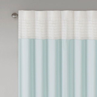 Thumbnail 2: Madison Park Madison Park Amherst Polyoni Pintuck Curtain Panel  