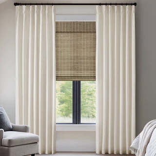 Thumbnail 18: Madison Park Emery  2 Pc. 300gsm Poly Linen Window Panel Set 